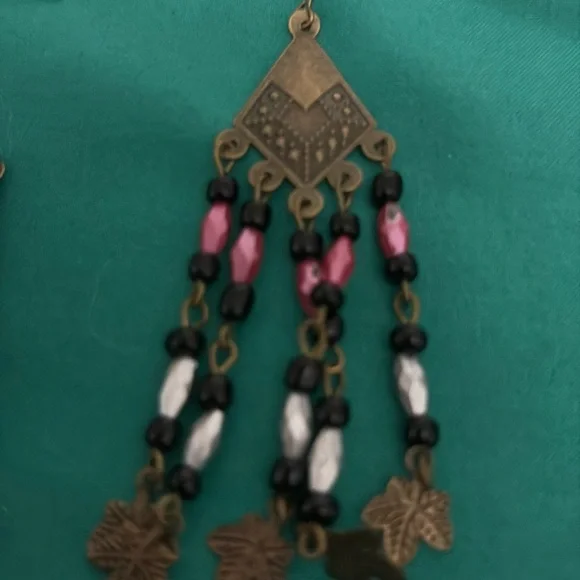 Dangle Boho style Earrings - Picture 3 of 3